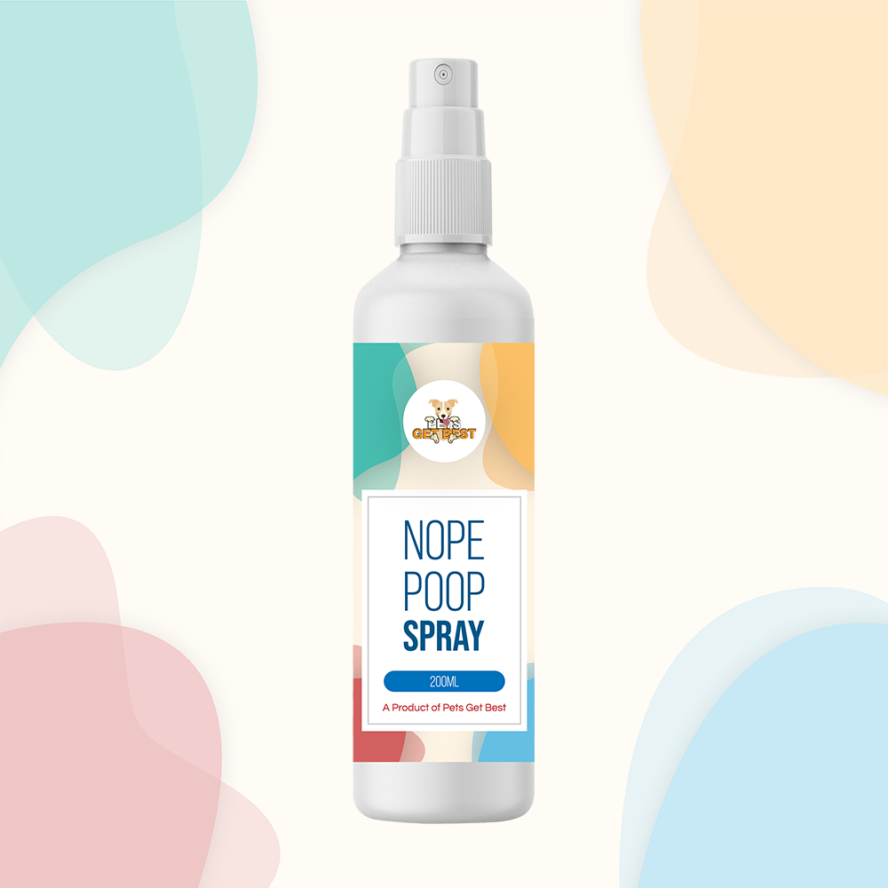 Nope Poop Spray - Potty Training for Dogs